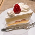 苺のショートケーキ - 実際訪問したユーザーが直接撮影して投稿した駅前本町スイーツ銀座コージーコーナー 川崎アゼリア店の写真のメニュー情報