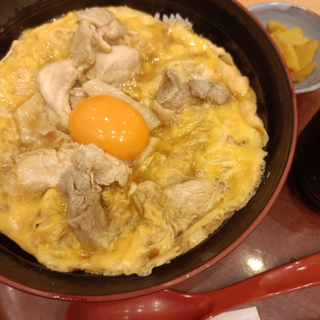 ユーザーが投稿したLunch コーチン親子丼の写真 - 実際訪問したユーザーが直接撮影して投稿した豊洲焼鳥鳥開総本家 アーバンドックららぽーと豊洲店の写真