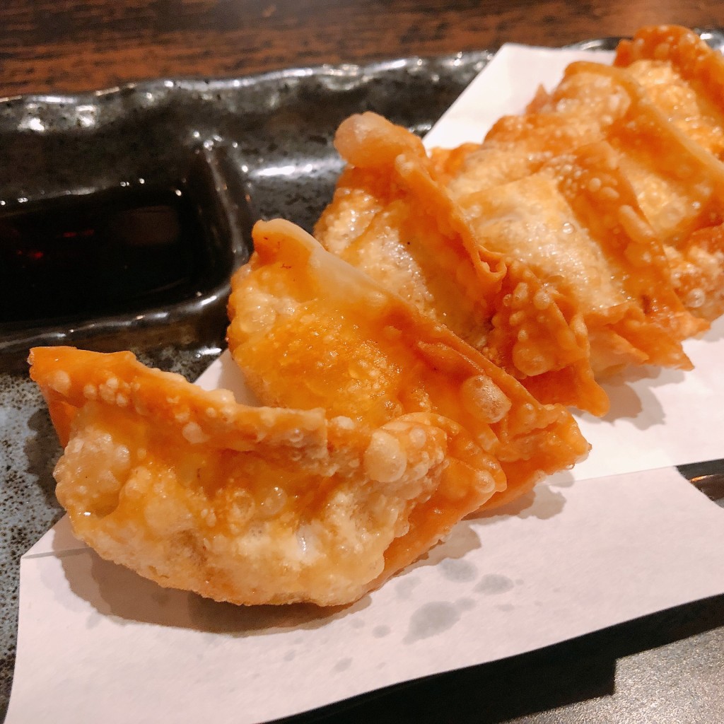 ユーザーが投稿した揚げギョーザの写真 - 実際訪問したユーザーが直接撮影して投稿した甲田ラーメン / つけ麺麺匠 貴涼楓の写真