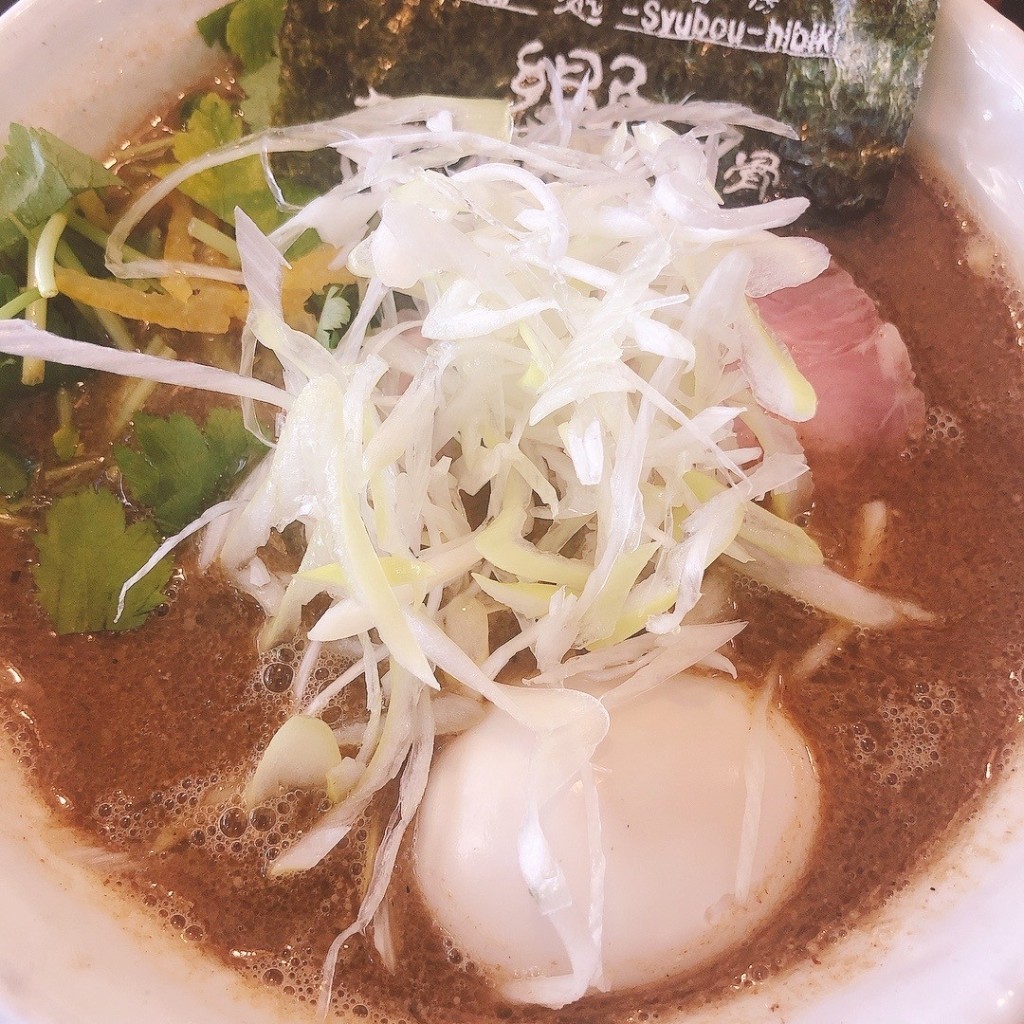 ユーザーが投稿したこくうま響ラーメンの写真 - 実際訪問したユーザーが直接撮影して投稿した下小出町ラーメン / つけ麺食彩麺酒房 響の写真