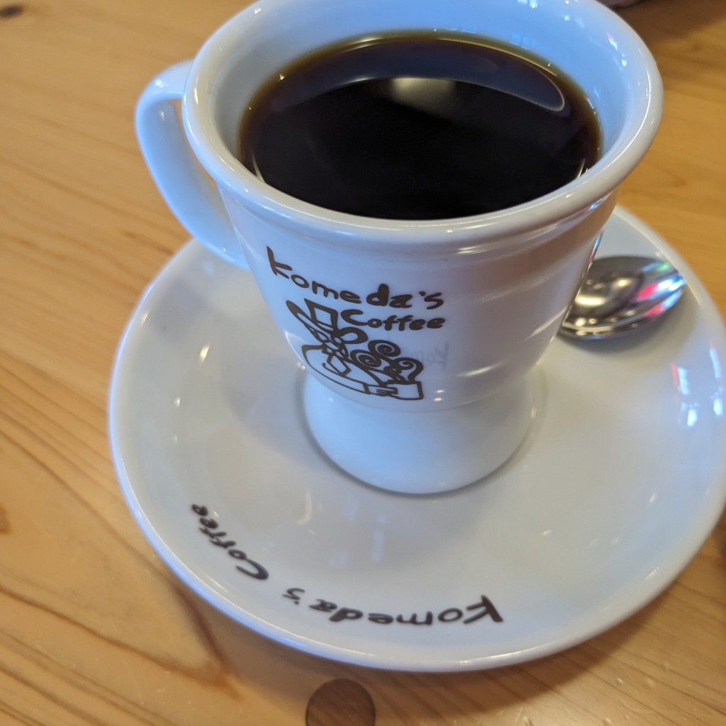 ユーザーが投稿したコメ黒の写真 - 実際訪問したユーザーが直接撮影して投稿した本新町喫茶店コメダ珈琲店 豊田本新町店の写真