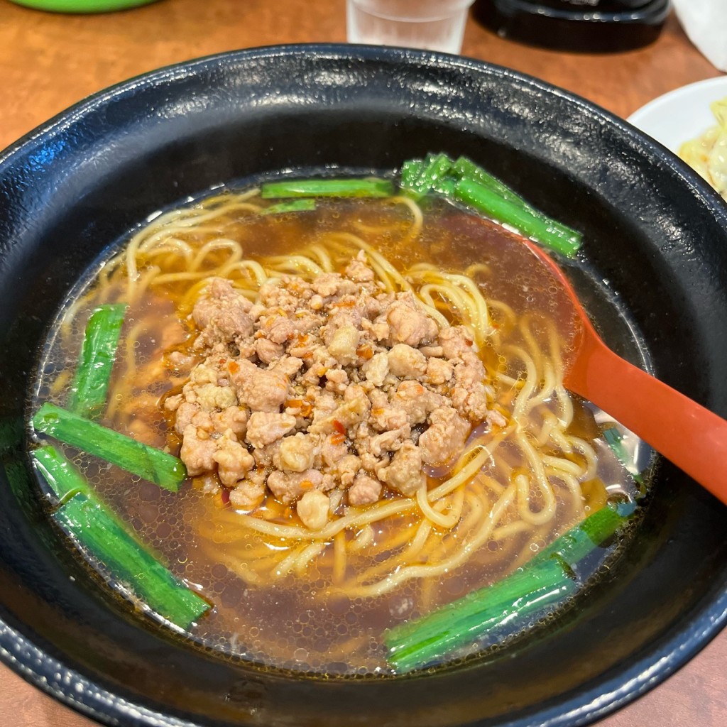 ユーザーが投稿したラーメンセットの写真 - 実際訪問したユーザーが直接撮影して投稿した東新町中華料理四川料理 長楽 大府店の写真