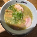 牡蠣ラーメン - 実際訪問したユーザーが直接撮影して投稿した人宿町ラーメン専門店Ramen FAKEの写真のメニュー情報