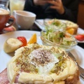 カフェラテ - 実際訪問したユーザーが直接撮影して投稿した南江戸カフェ三日月とカフェの写真のメニュー情報