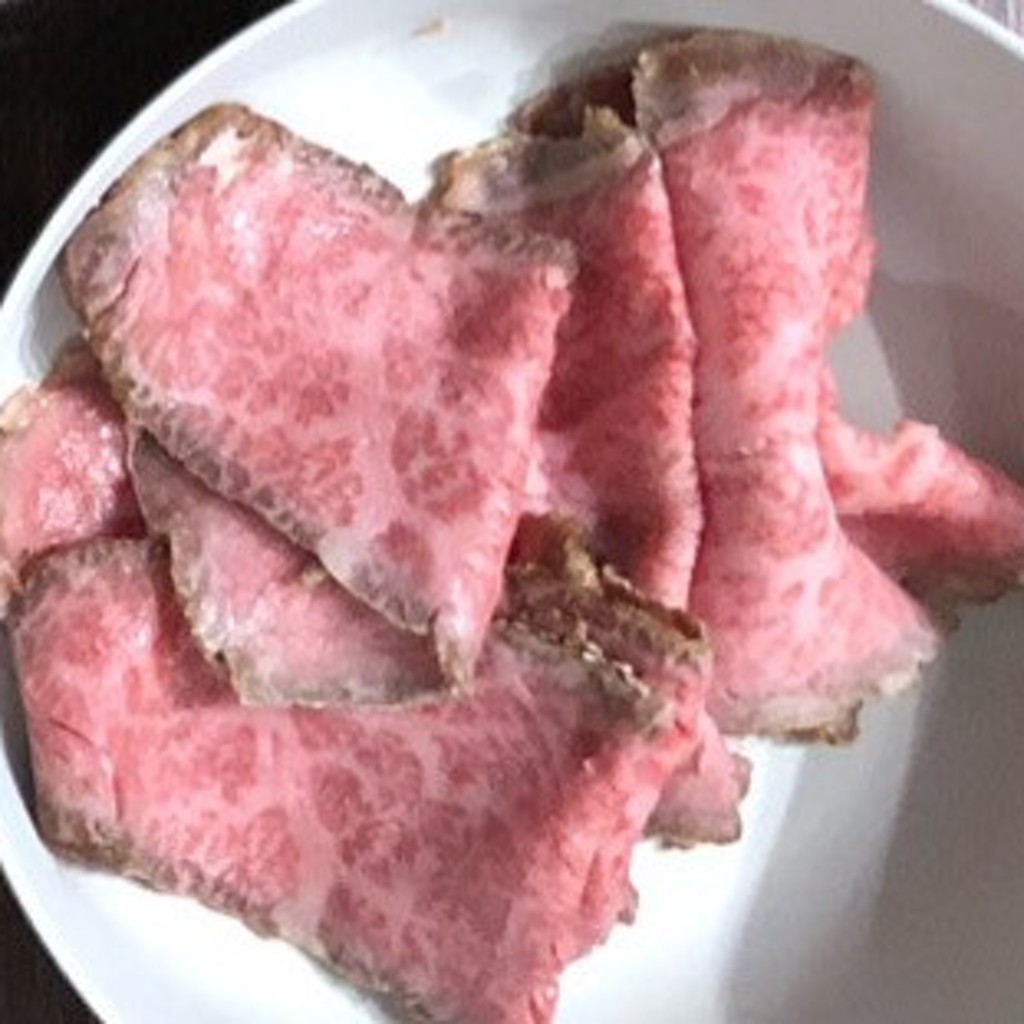 ユーザーが投稿した錦牛ローストビーフの写真 - 実際訪問したユーザーが直接撮影して投稿した船川港船川洋食有限会社福島肉店の写真