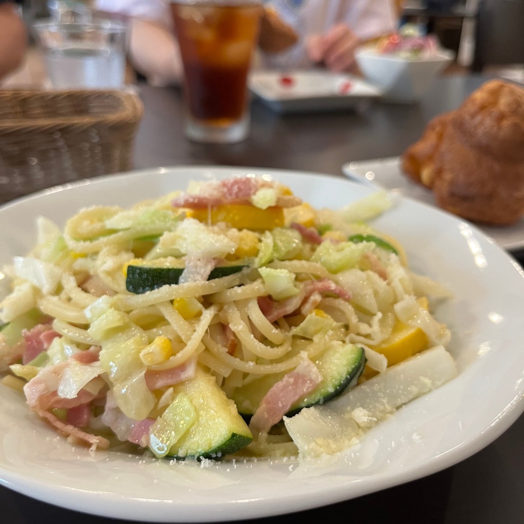 ユーザーが投稿したパスタの写真 - 実際訪問したユーザーが直接撮影して投稿した鎌原カフェレストラン 嬬恋洋食Binshiの写真