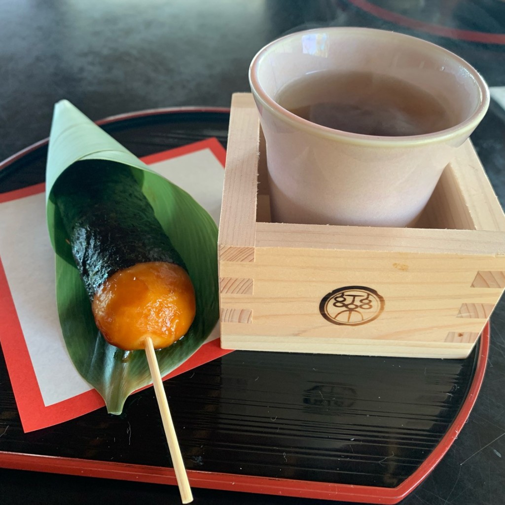ユーザーが投稿した磯辺だんごの写真 - 実際訪問したユーザーが直接撮影して投稿した常磐町喫茶店樂の写真