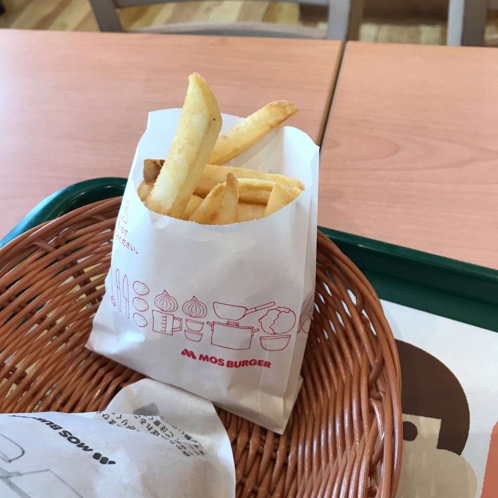 ユーザーが投稿したポテトの写真 - 実際訪問したユーザーが直接撮影して投稿した筒井ファーストフードモスバーガー いよ松前店の写真