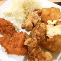 チキンチキンチキン定食 - 実際訪問したユーザーが直接撮影して投稿した婦中町下轡田鶏料理鳥さく ファボーレ富山店の写真のメニュー情報