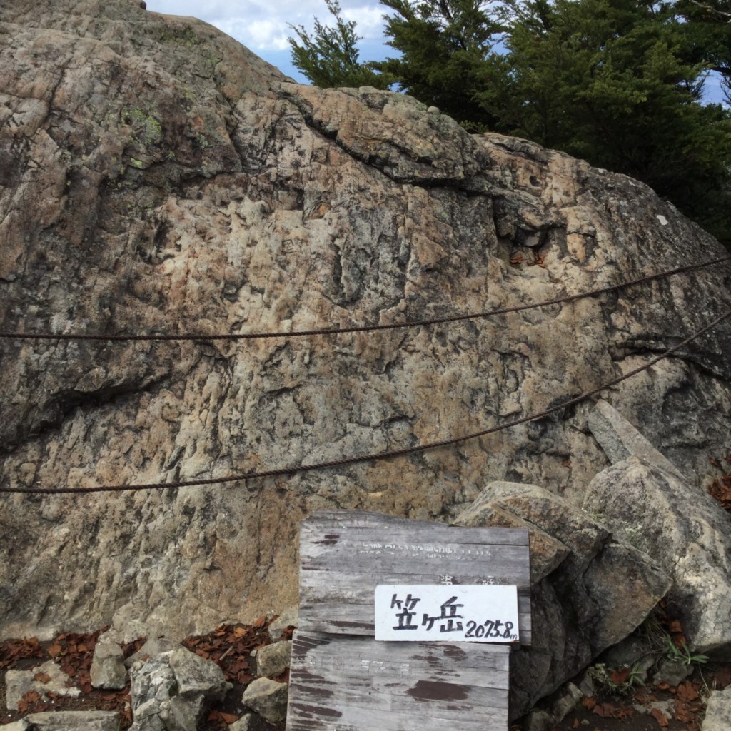 実際訪問したユーザーが直接撮影して投稿した山 / 峠笠ケ岳の写真