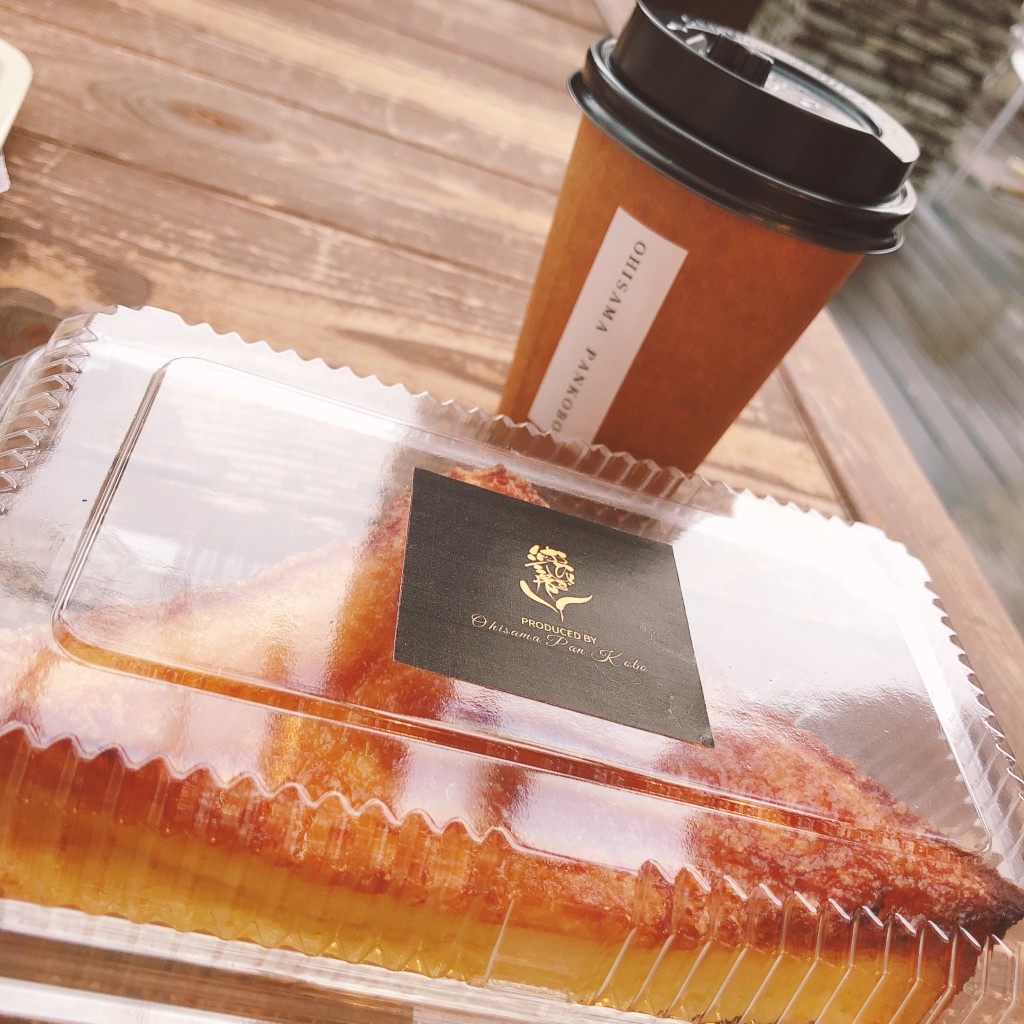 ユーザーが投稿したフレンチトーストの写真 - 実際訪問したユーザーが直接撮影して投稿した新宮サンドイッチおひさまパン工房の写真