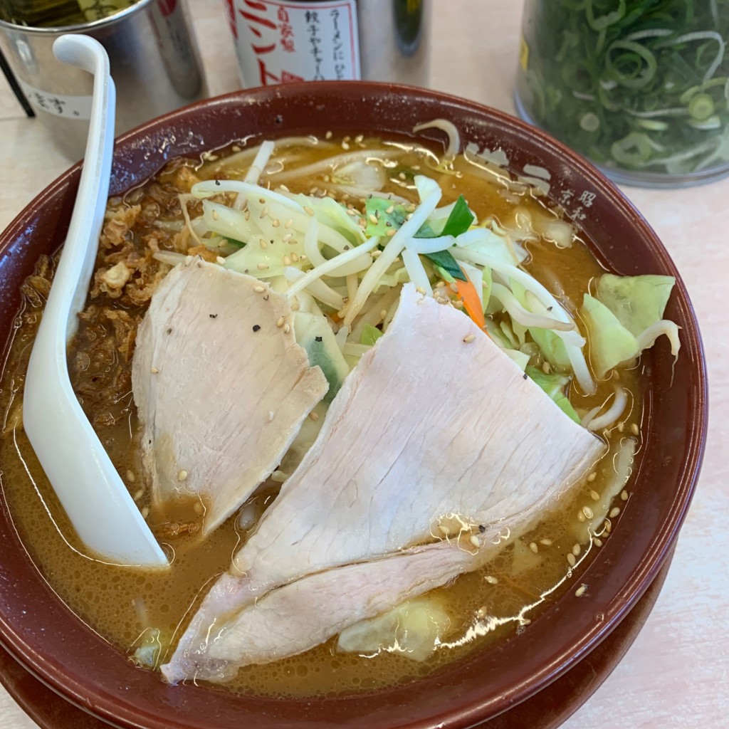 ユーザーが投稿した期間限定 味噌ラーメンの写真 - 実際訪問したユーザーが直接撮影して投稿した長吉出戸ラーメン専門店ラーメン横綱 平野店の写真