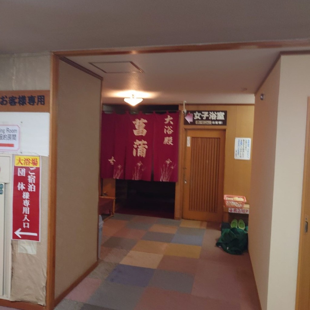 実際訪問したユーザーが直接撮影して投稿した八幡町吉野温泉やすらぎの湯 宝泉の写真