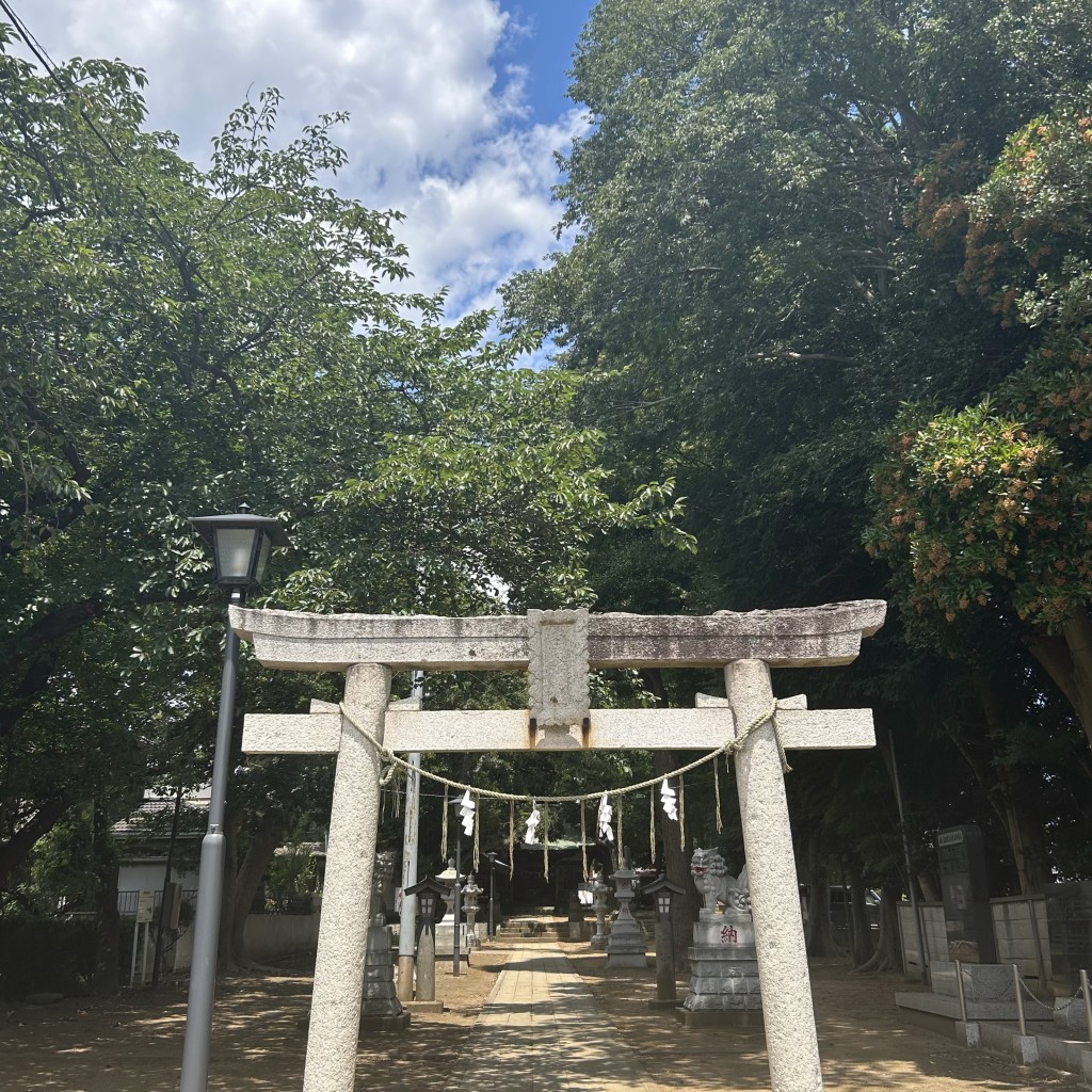 実際訪問したユーザーが直接撮影して投稿した大久保神社誉田八幡神社の写真