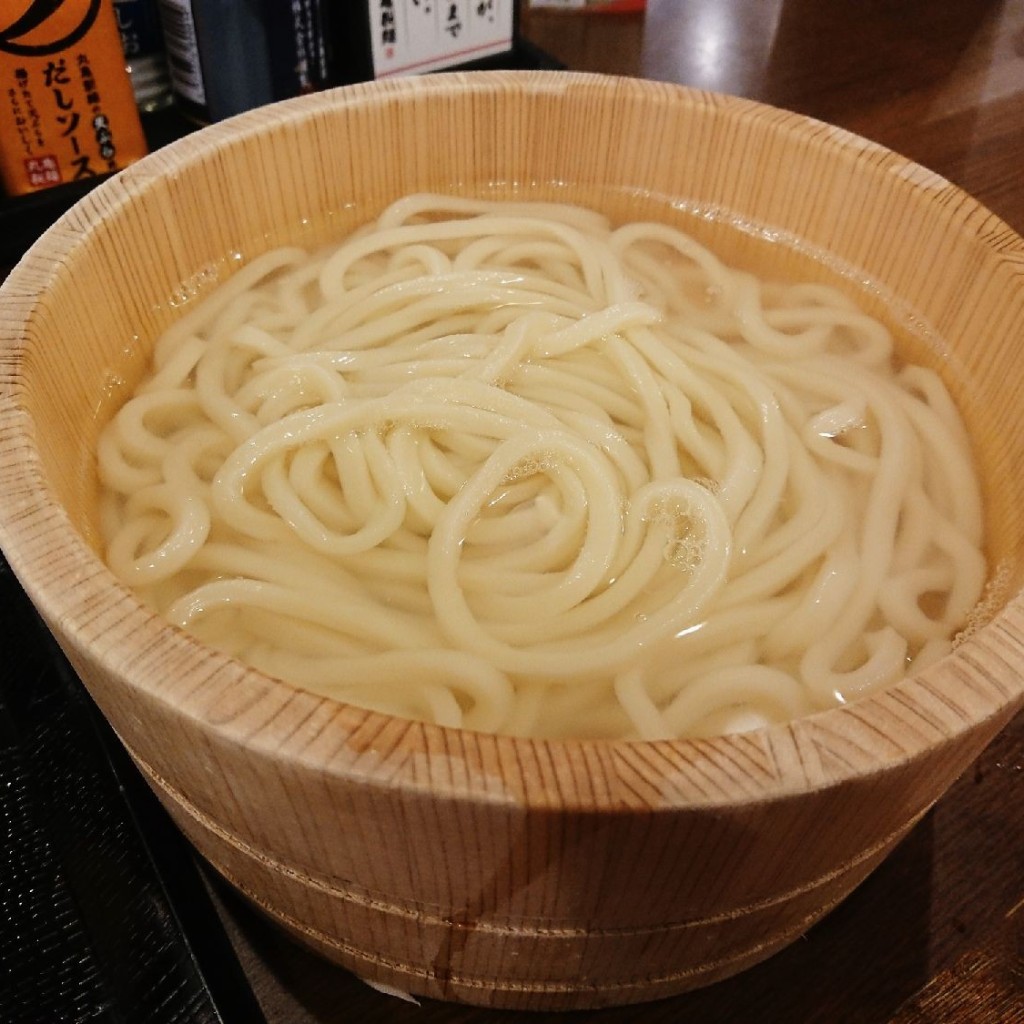ユーザーが投稿した釜揚の写真 - 実際訪問したユーザーが直接撮影して投稿した紫竹山うどん丸亀製麺 新潟中央店の写真