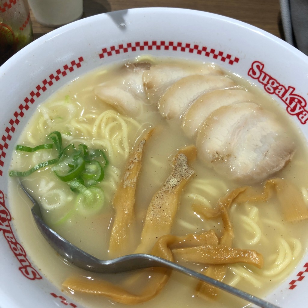 ユーザーが投稿した肉入ラーメンの写真 - 実際訪問したユーザーが直接撮影して投稿した勝入塚ラーメン専門店スガキヤ イオンモール長久手店の写真