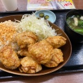 実際訪問したユーザーが直接撮影して投稿した柏木丼ものからあげ丼 日の家の写真