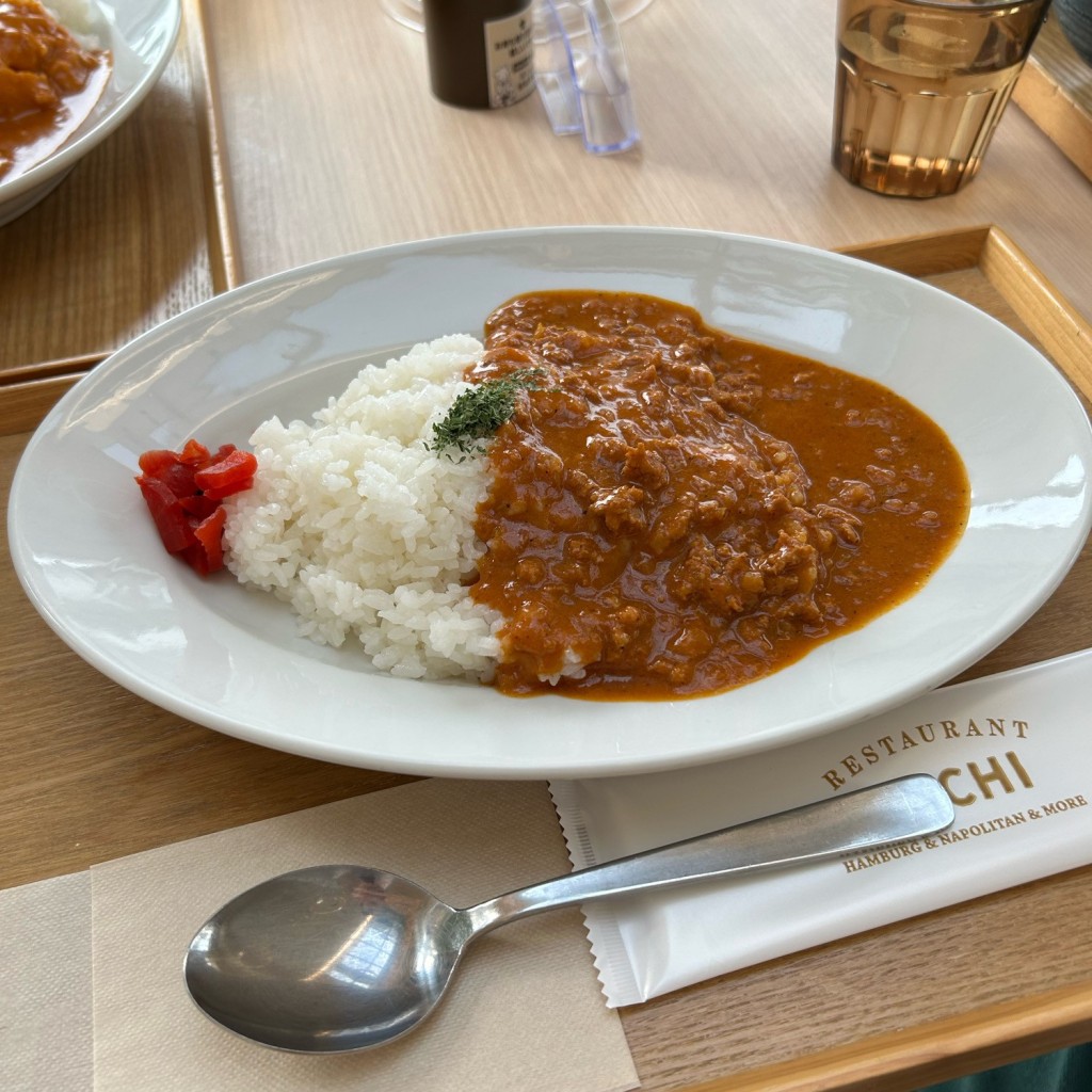 ユーザーが投稿したキーマカレーの写真 - 実際訪問したユーザーが直接撮影して投稿した閖上定食屋閖上 港食堂HACHIの写真