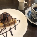 アップルパイセット - 実際訪問したユーザーが直接撮影して投稿した東桜カフェガロンコーヒー NHK店の写真のメニュー情報