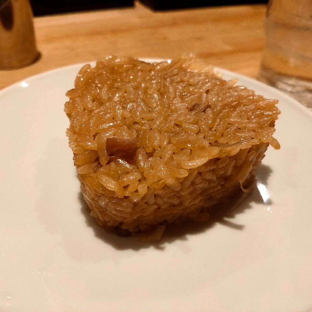 ユーザーが投稿したチャーシューおにぎりの写真 - 実際訪問したユーザーが直接撮影して投稿した六本松ラーメン / つけ麺とら食堂 福岡分店の写真