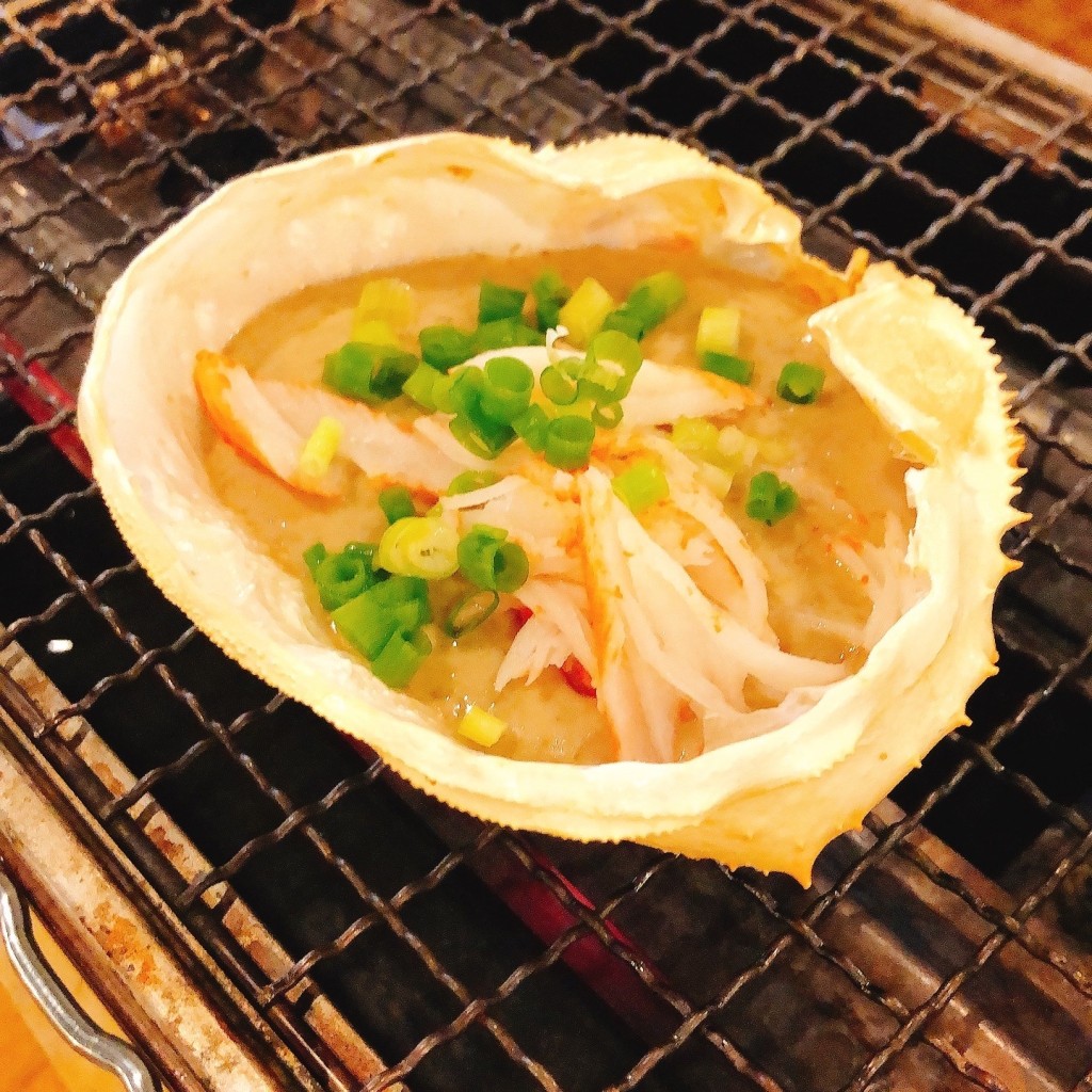 ユーザーが投稿したカニ味噌甲羅焼きの写真 - 実際訪問したユーザーが直接撮影して投稿した中津魚介 / 海鮮料理510水産の写真