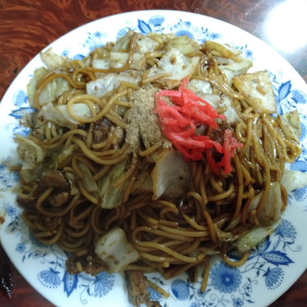 ユーザーが投稿した焼きそばの写真 - 実際訪問したユーザーが直接撮影して投稿した鹿島町ラーメン専門店はやしやの写真