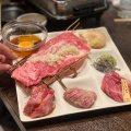 実際訪問したユーザーが直接撮影して投稿した一番町焼肉仙台牛焼肉 と文字の写真