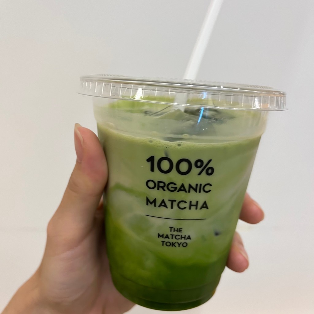 ユーザーが投稿したMATCHA ALMOND LATTEの写真 - 実際訪問したユーザーが直接撮影して投稿した新宿カフェザ マッチャ トウキョウ NEWoMan新宿の写真