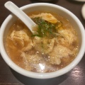 卵スープ - 実際訪問したユーザーが直接撮影して投稿した竹鼻町丸の内肉料理たなかやの写真のメニュー情報