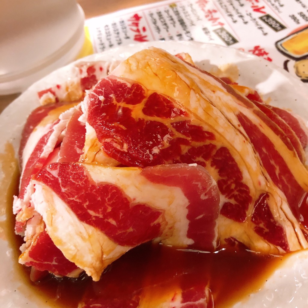 ユーザーが投稿したカルビの写真 - 実際訪問したユーザーが直接撮影して投稿した下長山町焼肉肉にく亭 豊川店の写真