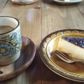 バスクチーズケーキ - 実際訪問したユーザーが直接撮影して投稿した高山町カフェCAFE処 ヒパヒパの写真のメニュー情報