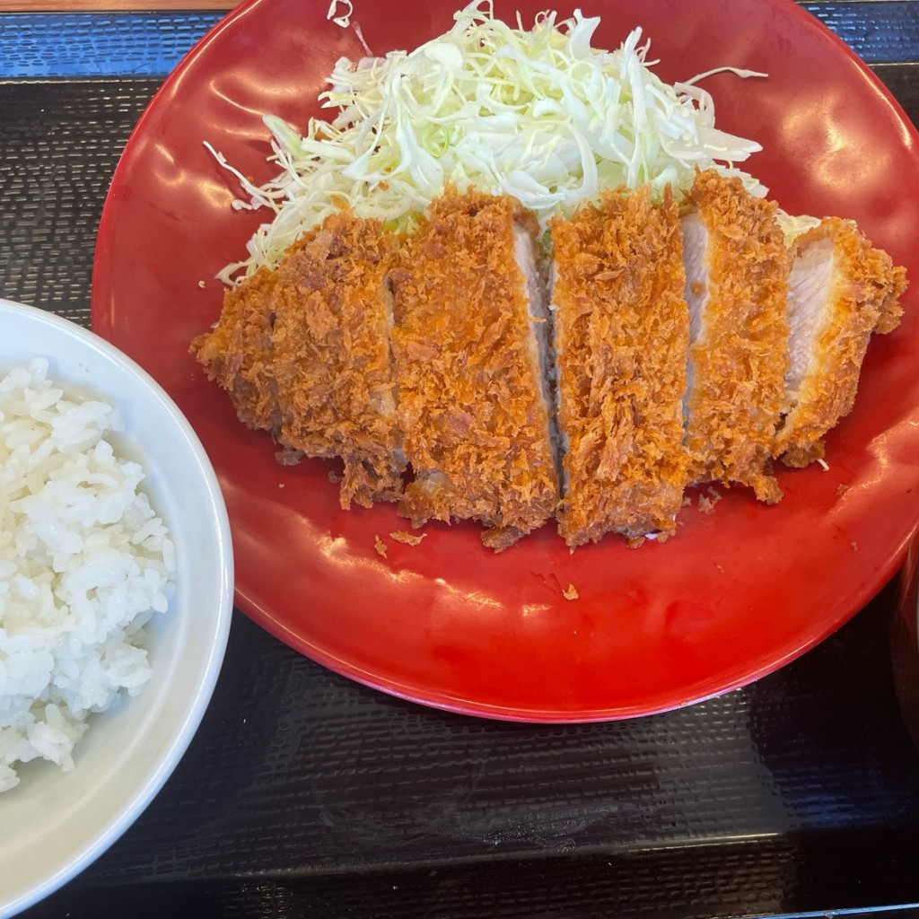 ユーザーが投稿したタルタルチキンカツ定食の写真 - 実際訪問したユーザーが直接撮影して投稿した関町南とんかつかつや 練馬関町店の写真