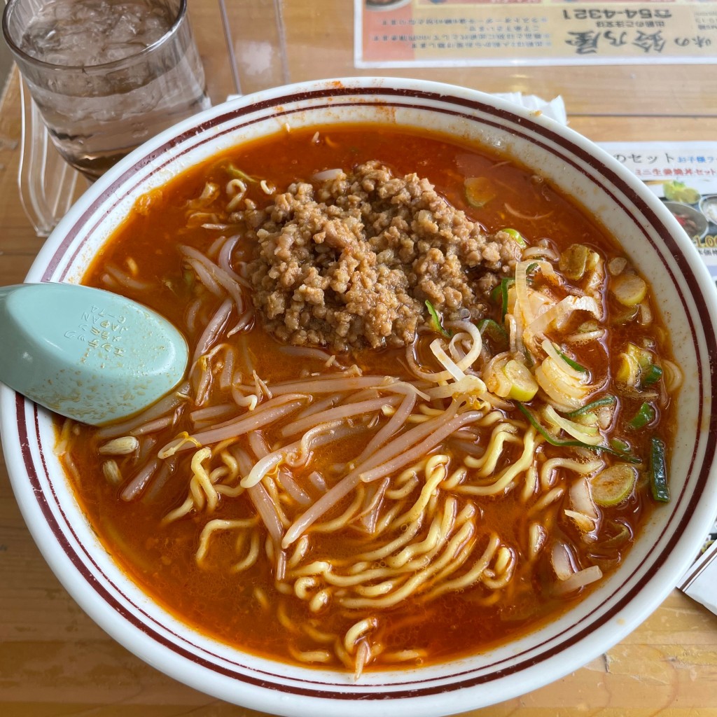 ユーザーが投稿したおしおきラーメンの写真 - 実際訪問したユーザーが直接撮影して投稿した春光二条ラーメン / つけ麺味の鈴乃屋の写真