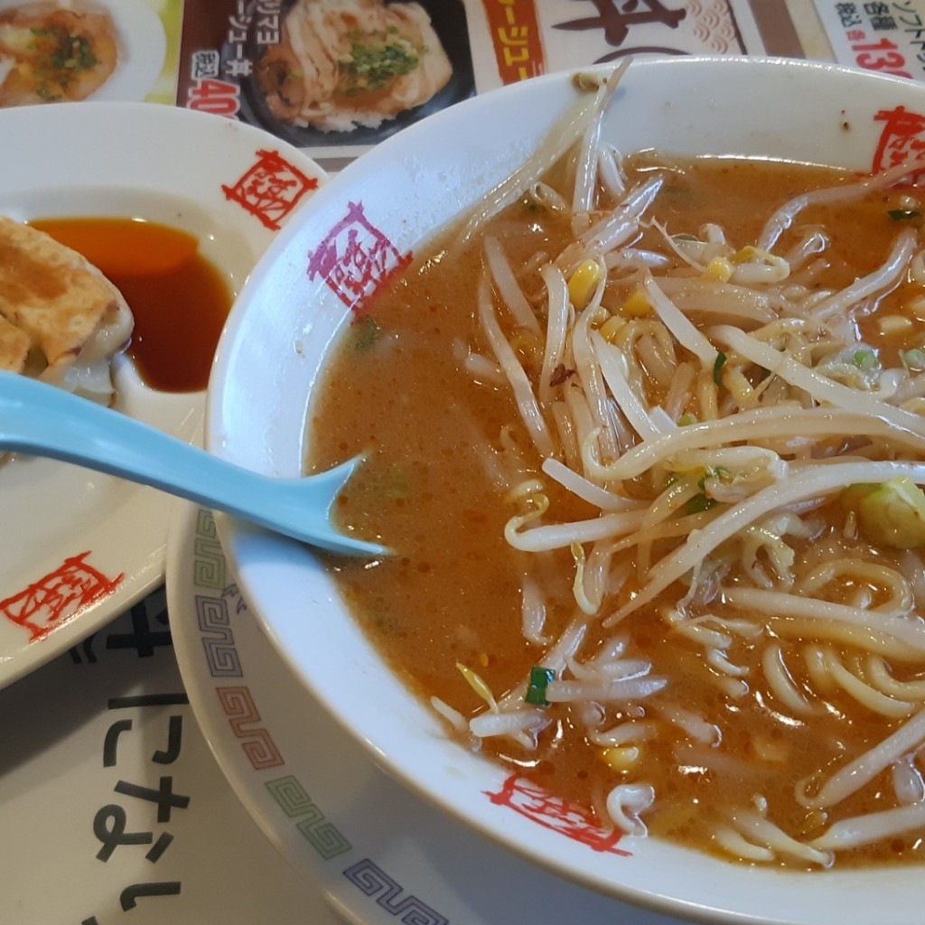 ユーザーが投稿したみそラーメンaの写真 - 実際訪問したユーザーが直接撮影して投稿した三ツ寺町ラーメン専門店おおぎやラーメン 群馬町店の写真