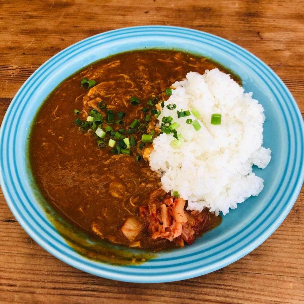 ユーザーが投稿したチキンカレーの写真 - 実際訪問したユーザーが直接撮影して投稿した多摩平カフェバーゼル 豊田店の写真