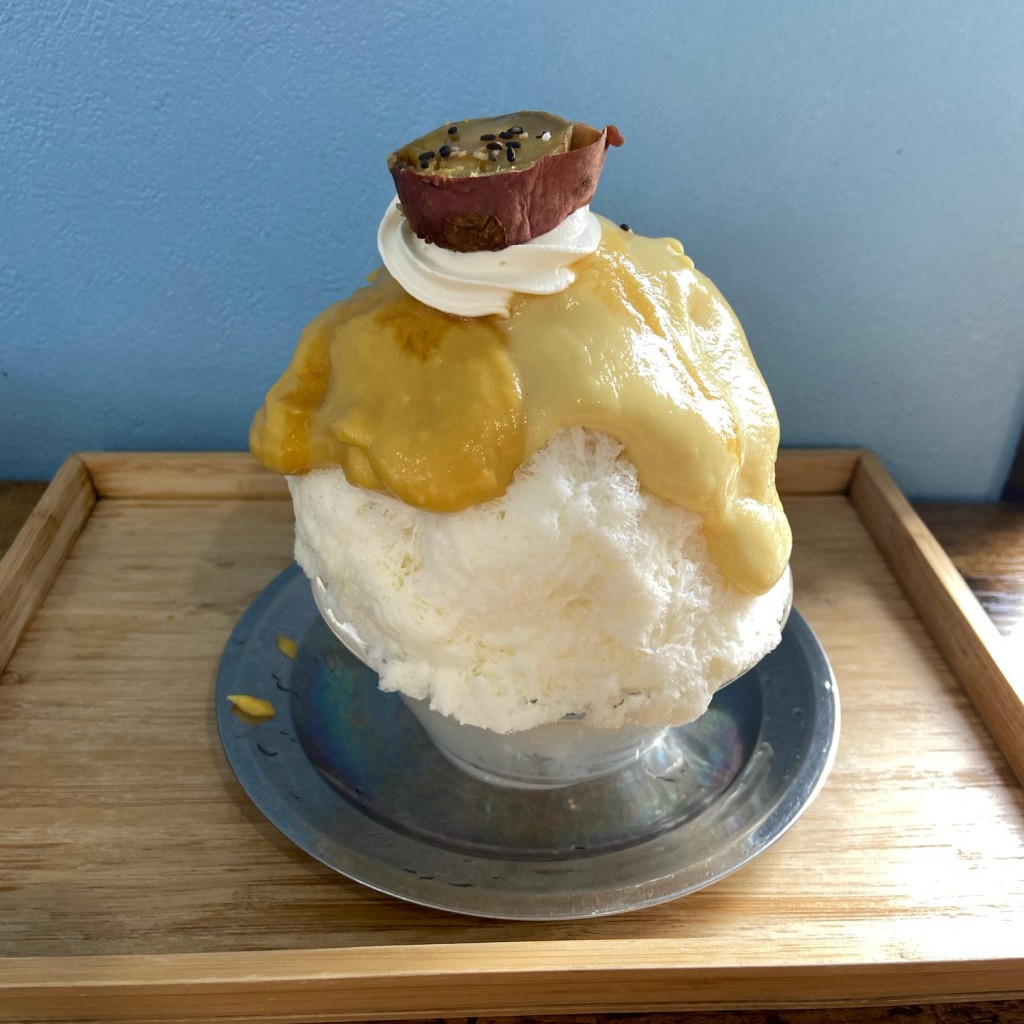ユーザーが投稿したお芋合いがけ 小の写真 - 実際訪問したユーザーが直接撮影して投稿した寿町かき氷青山商店の写真