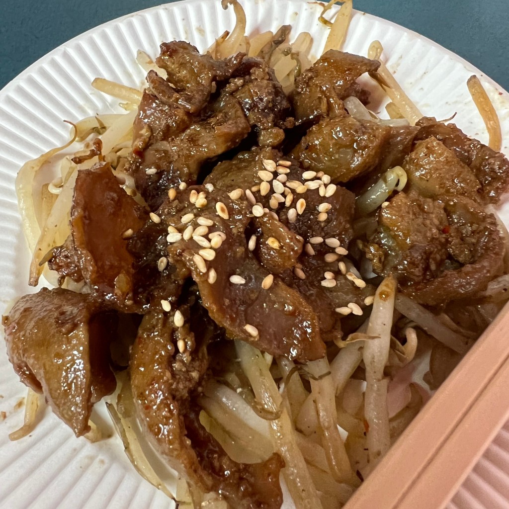 ユーザーが投稿したホルモン焼きの写真 - 実際訪問したユーザーが直接撮影して投稿した日吉町豚肉料理豚や 東京競馬場店の写真