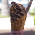 ソフトクリーム - 実際訪問したユーザーが直接撮影して投稿した岡本チョコレートナカムラ チョコレートの写真のメニュー情報