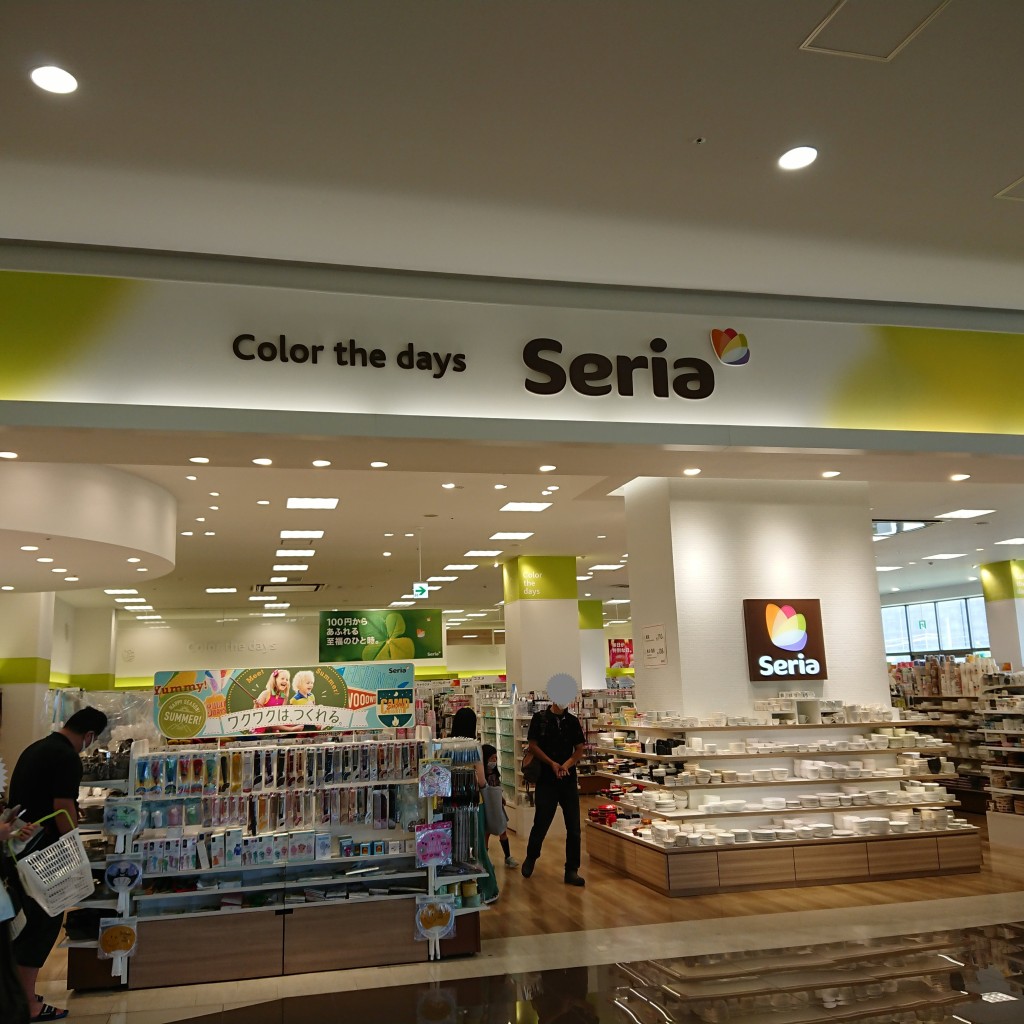 実際訪問したユーザーが直接撮影して投稿した西茶屋100円ショップSeria イオンモール名古屋茶屋店の写真