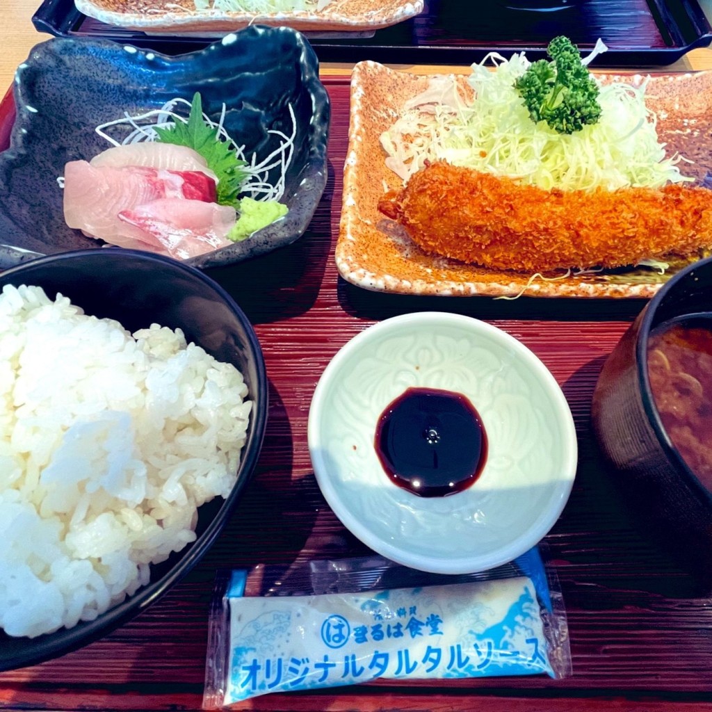 ユーザーが投稿したまるは食堂の写真 - 実際訪問したユーザーが直接撮影して投稿した栄魚介 / 海鮮料理まるは食堂 ラシック店の写真