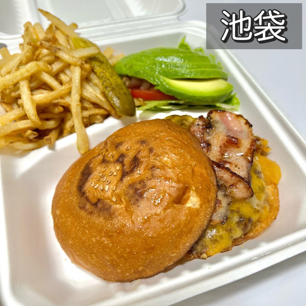 もち粉さんが投稿した南池袋ハンバーガーのお店BASHI BURGER CHANCE 池袋店/バシバーガーチャンスの写真