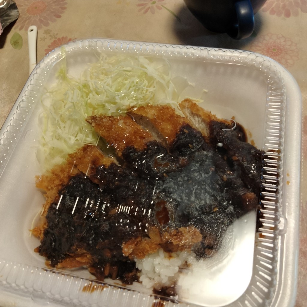 ユーザーが投稿した味噌カツ丼(梅)の写真 - 実際訪問したユーザーが直接撮影して投稿した鈴井町とんかつかつや 愛知岩倉店の写真