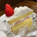 ショートケーキ - 実際訪問したユーザーが直接撮影して投稿した日本堤カフェCafe Bachの写真のメニュー情報