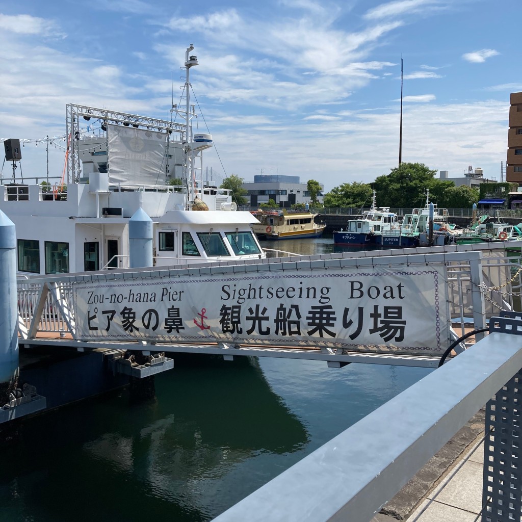 実際訪問したユーザーが直接撮影して投稿した海岸通河川ピア象の鼻桟橋の写真