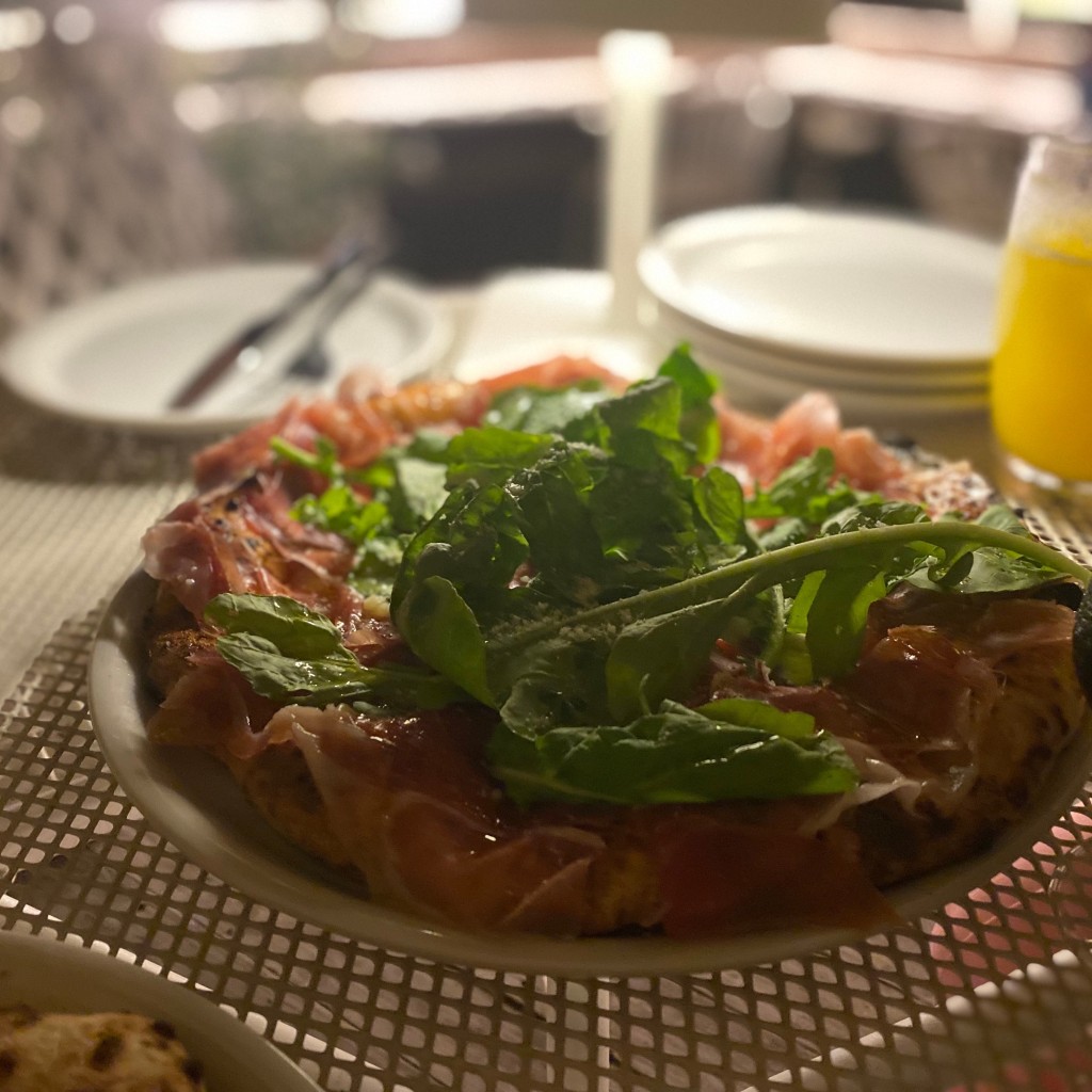 ユーザーが投稿したプロシュートルッコラの写真 - 実際訪問したユーザーが直接撮影して投稿した南下浦町金田ピザCRIFF TERRACE Pizza&Barの写真