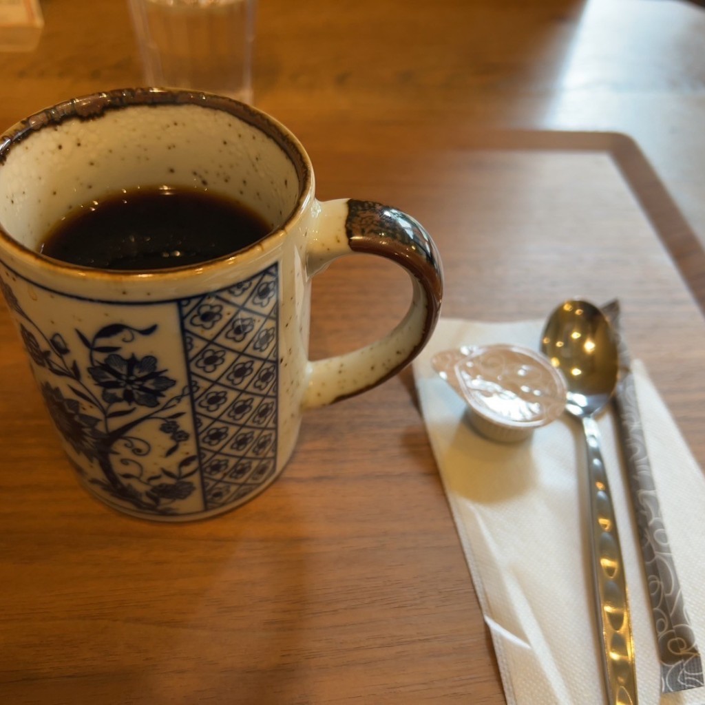 ユーザーが投稿した深煎りドリップコーヒーの写真 - 実際訪問したユーザーが直接撮影して投稿した御影本町ハンバーガーHare maの写真