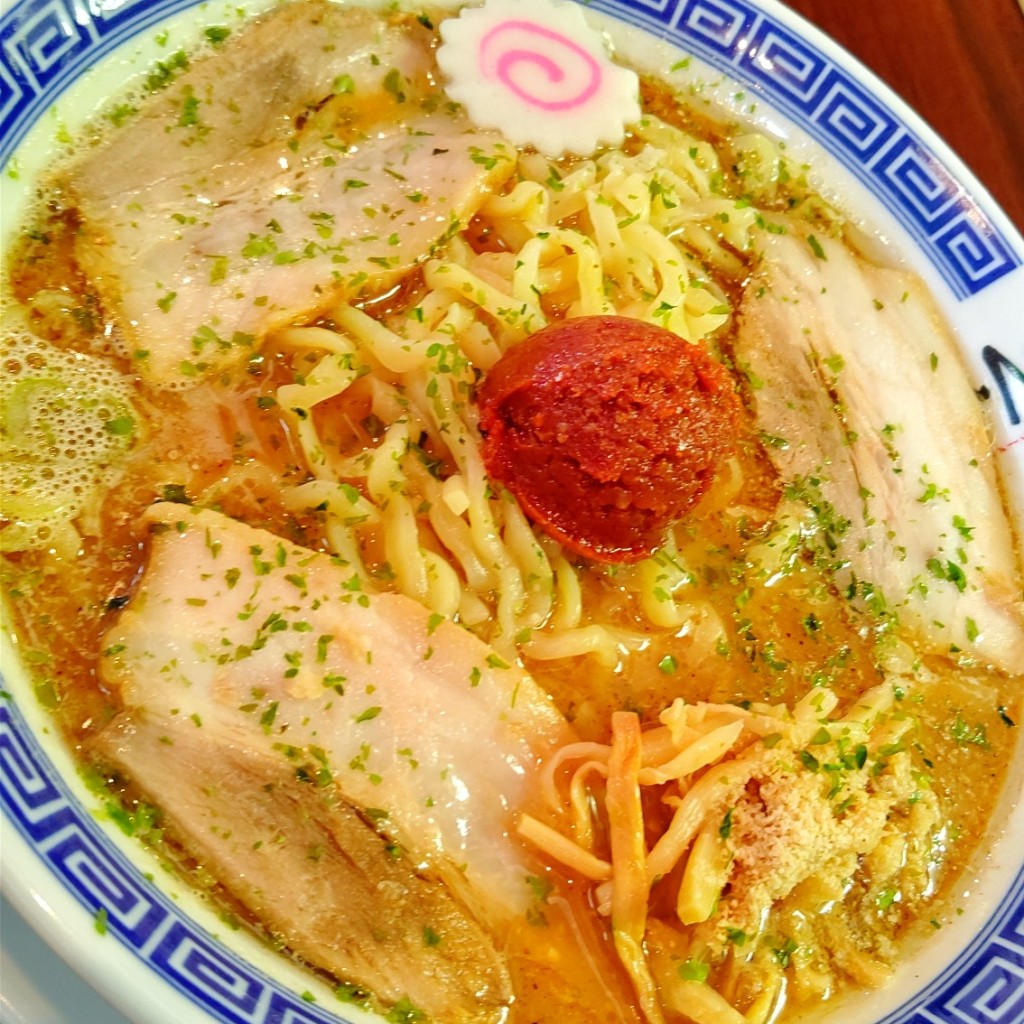 ユーザーが投稿したからみそラーメン大盛  辛味噌5の写真 - 実際訪問したユーザーが直接撮影して投稿した中切町ラーメン専門店からみそラーメン ふくろう 北区中切町店の写真