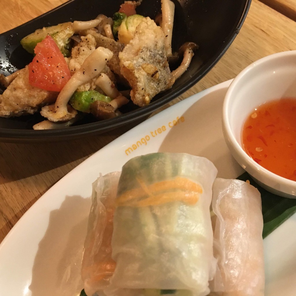 ユーザーが投稿した海老の生春巻き"ポッピアソックン"の写真 - 実際訪問したユーザーが直接撮影して投稿した高島タイ料理マンゴツリーカフェ ルミネ横浜の写真