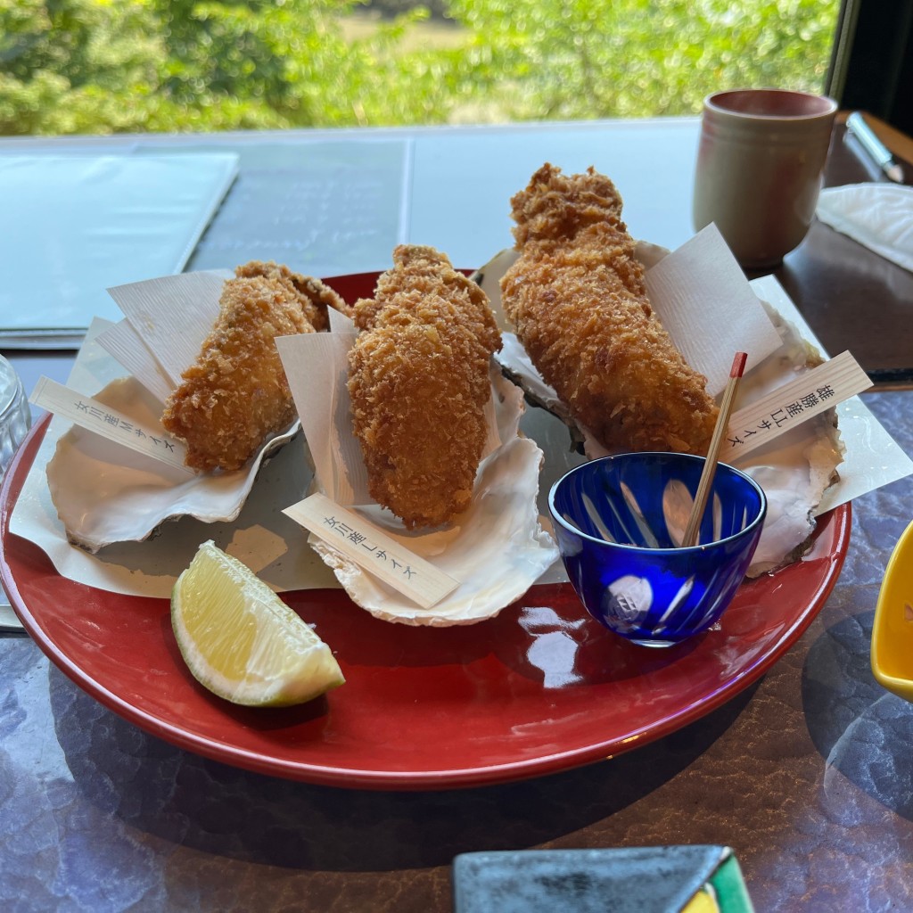 ユーザーが投稿した夏の牡蠣とあなごを味わう田里津庵ご膳の写真 - 実際訪問したユーザーが直接撮影して投稿した赤沼魚介 / 海鮮料理田里津庵の写真