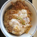 カツ丼(梅) - 実際訪問したユーザーが直接撮影して投稿した徳山とんかつかつや 山口徳山店の写真のメニュー情報